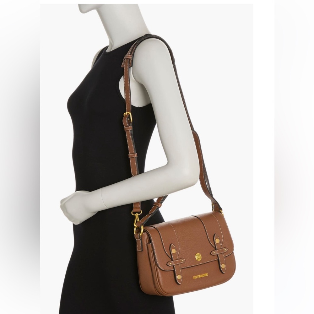 Love Moschino Leather Crossbody Bag - like new
